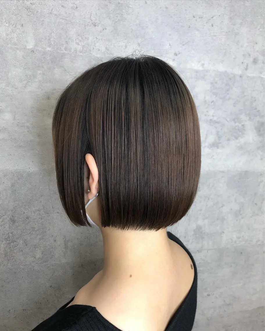 ショート ボブ 内藤 繁のヘアスタイル