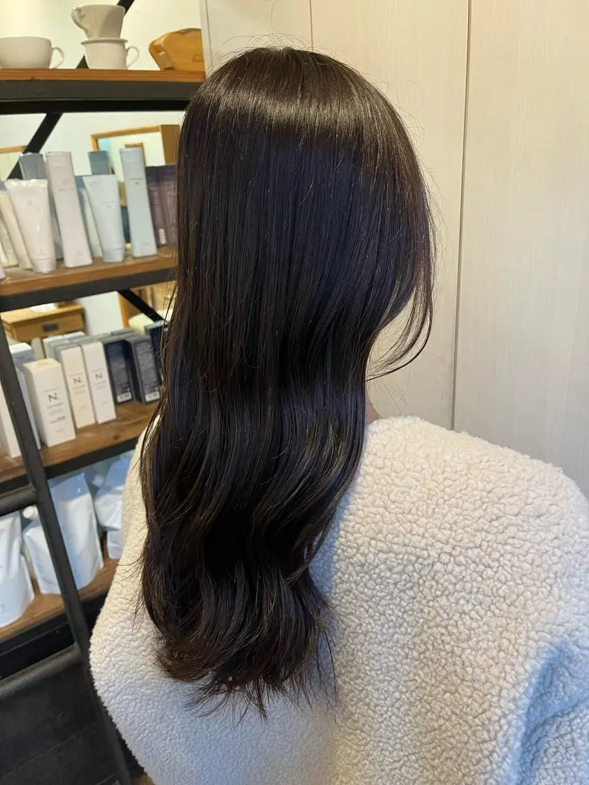 ロング カラー カット ヘアカラー こじま しょういちのヘアスタイル