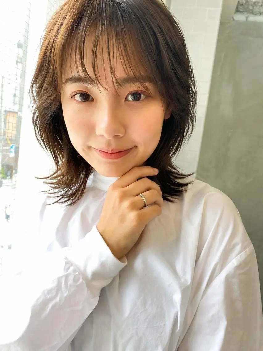 カラー ブラウンカラー カット ヘアカラー LoRE hairのヘアスタイル