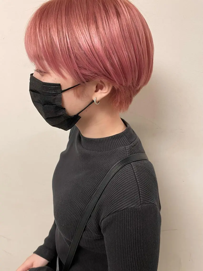 ショート カラー パーマ ヘアアレンジ キッズ テラ mimi.のマツエク・マツパデザイン