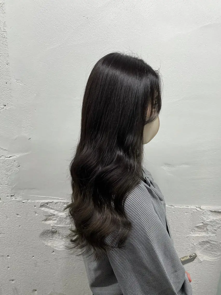 ロング カラー シールエクステ バレイヤージュ ミストバング ダブルカラー  フェイスフレーミング ヘアカラー エクステ 🧡艶髪/エクステ 🫧🧡YUKI❄️のヘアスタイル