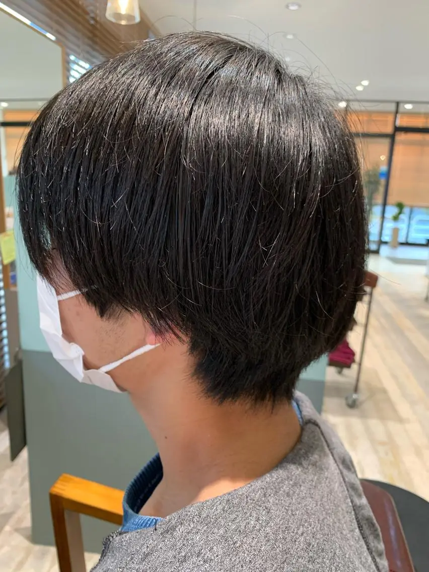 パーマ メンズ カット 縮毛矯正 メンズスタイル 櫻井康太のヘアスタイル