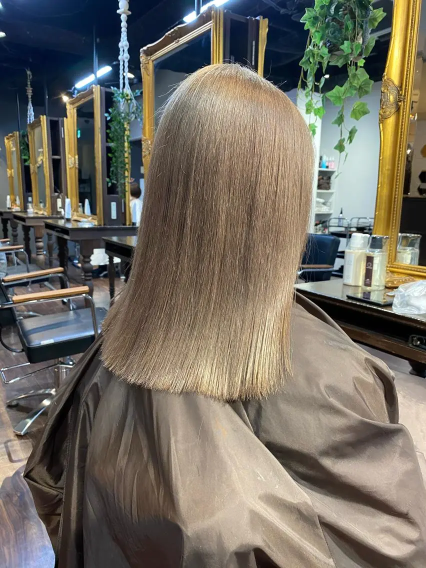 カラー 🧡色落ちまで2度 楽しめる🧡ヨシキのヘアスタイル
