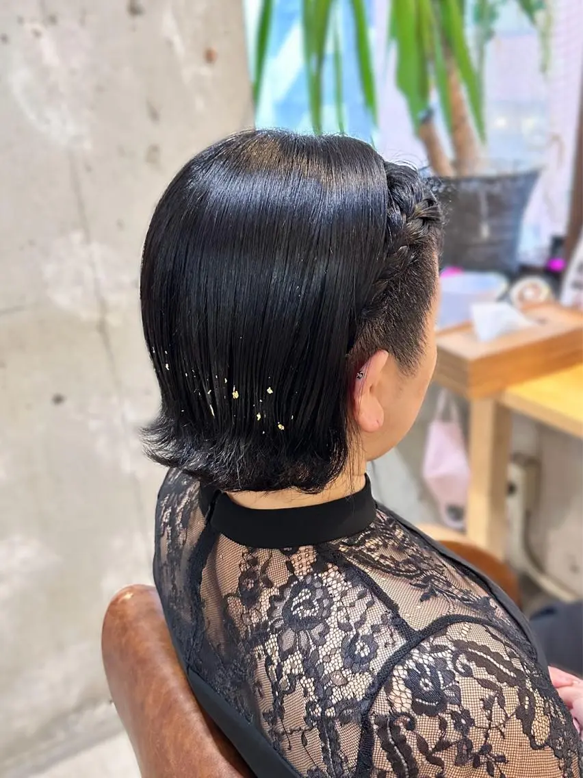 ショート ヘアアレンジ ヘアセット Kaori / P’s 渋谷のヘアスタイル
