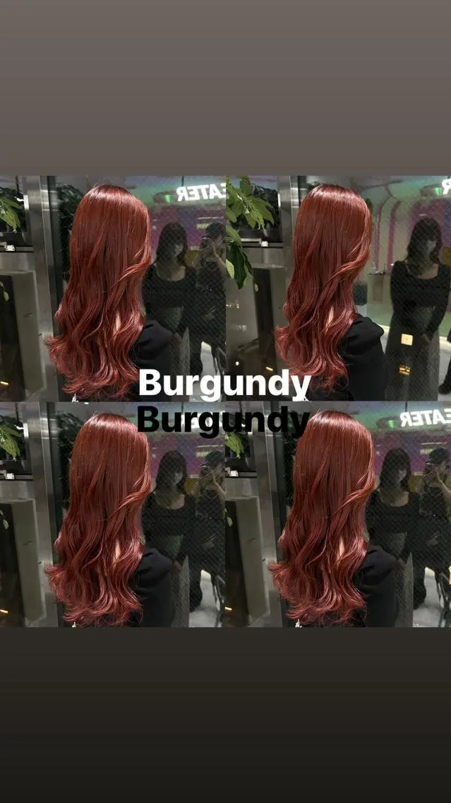 セミロング カラー パーマ ヘアアレンジ メンズ キッズ ネイル マツエク・マツパ アイブロウ ブラウンカラー レッドカラー レッドブラウン 眉カラー カラーマツエク KANAMI 🌏のヘアスタイル