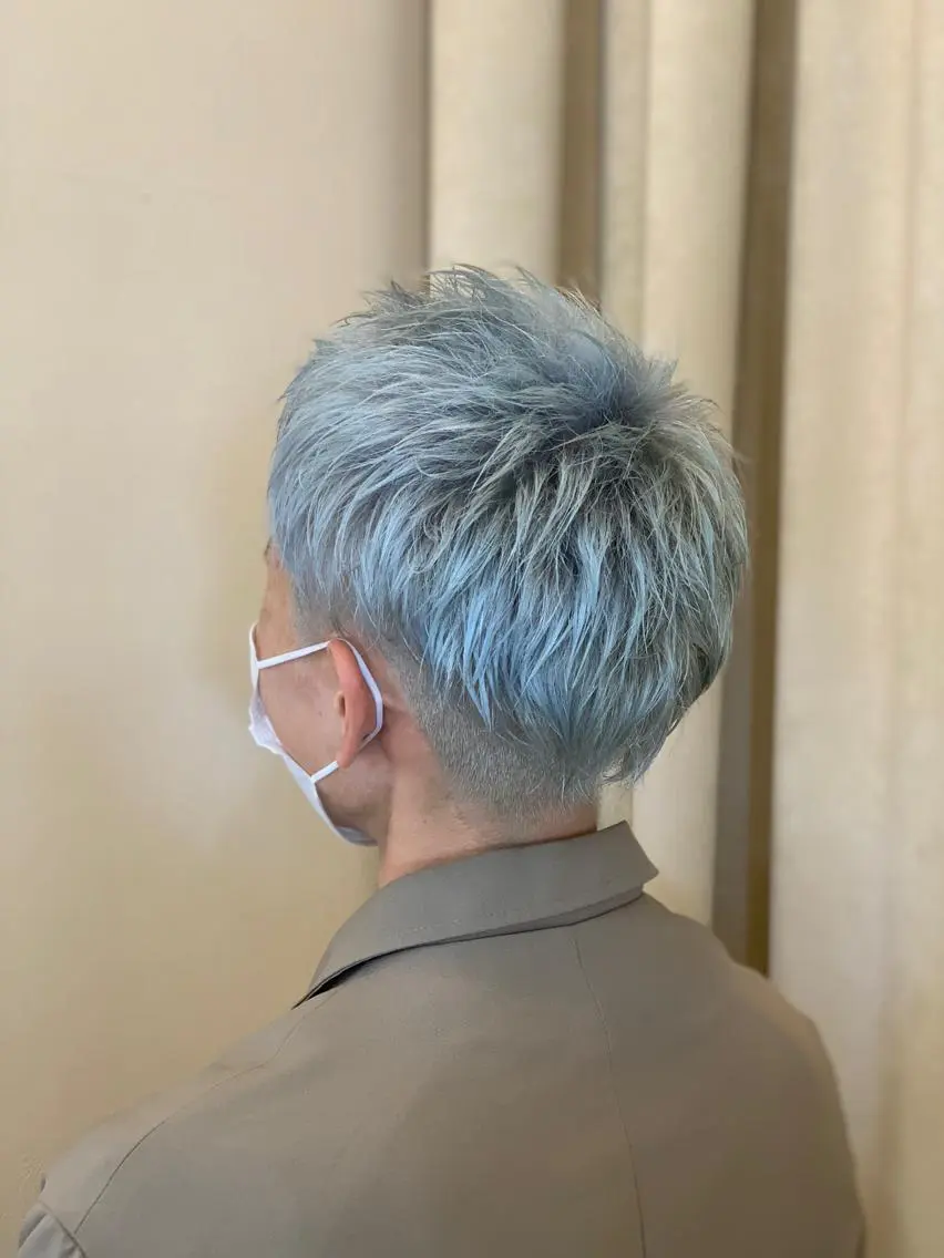 ショート メンズ 山中 亮司のヘアスタイル
