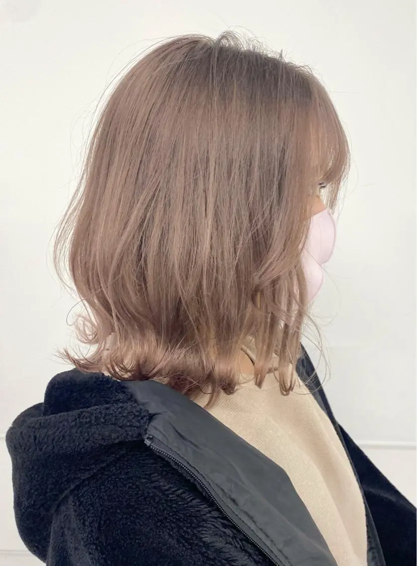 ミディアム Amelie yunのヘアスタイル