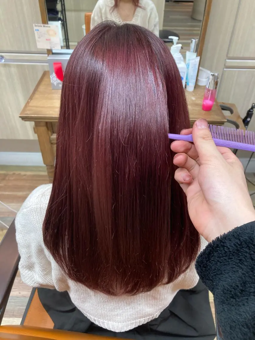 セミロング カラー ヘアカラー トリートメント ヘアセット ✂️似合わせの魔術師 石田一樹✂️のヘアスタイル