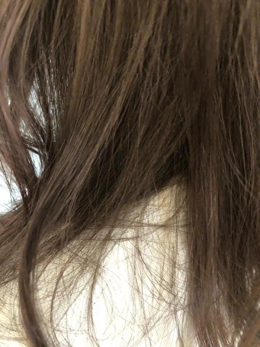 セミロング カラー ベージュカラー カット ヘアカラー トリートメント 韓国hair ·͜· watanabeのヘアスタイル