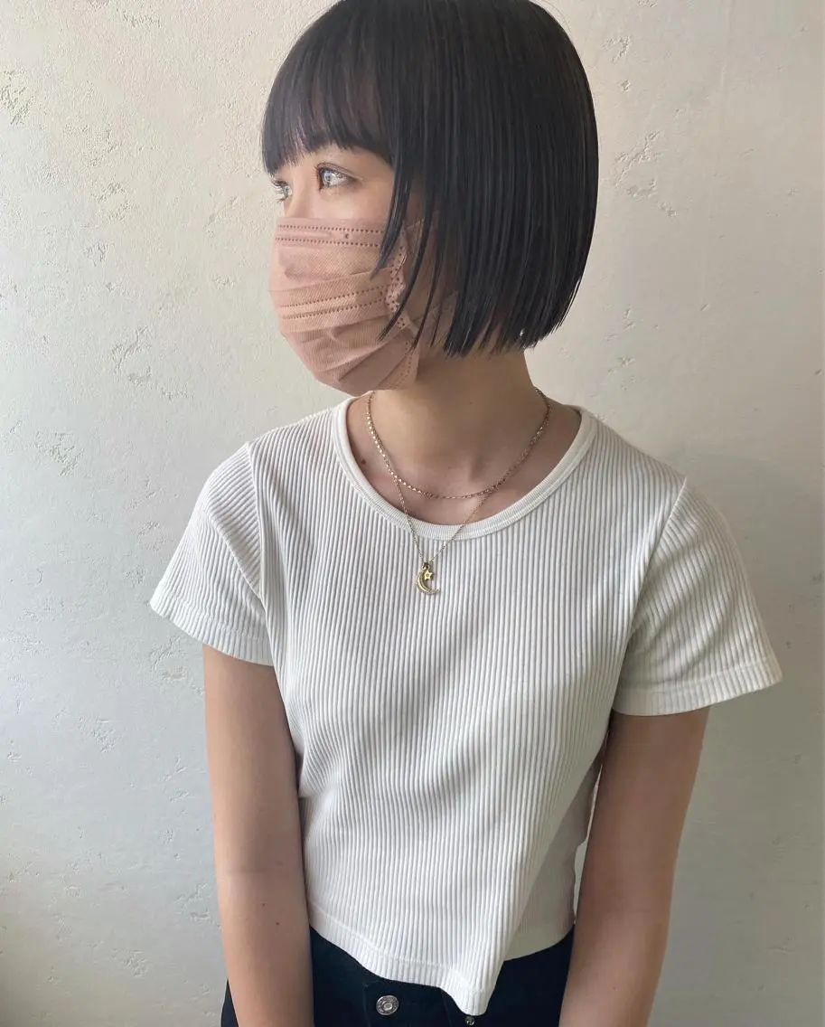 ショート カラー ショートボブ ボブ ショートヘア ➖石江 雷蔵➖のヘアスタイル