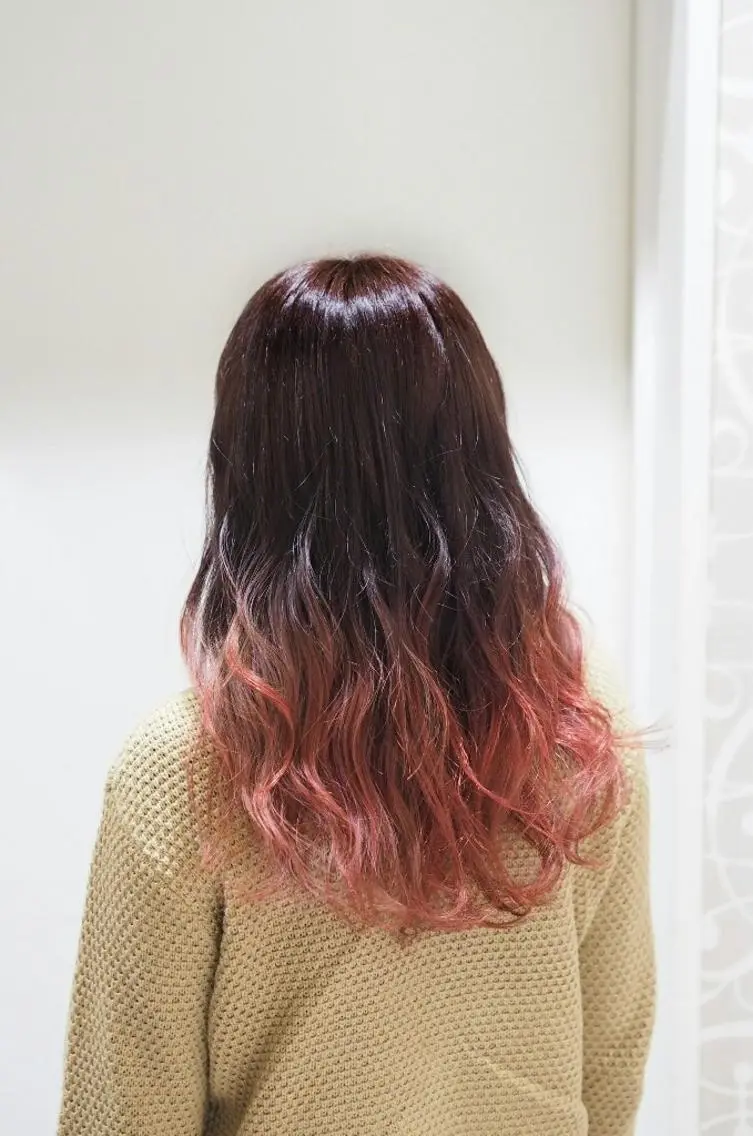 ロング カラー 辻 竜也　のヘアスタイル