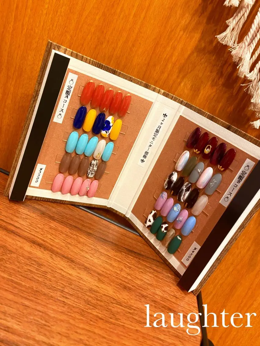 ネイル ジェルネイル 春ネイル laughter nailのネイルデザイン