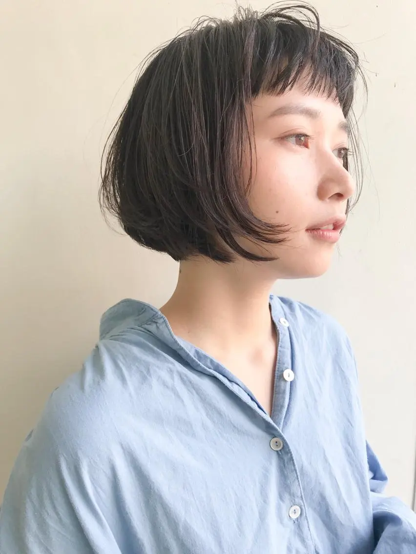 ショート カラー 貫洞 大介のヘアスタイル