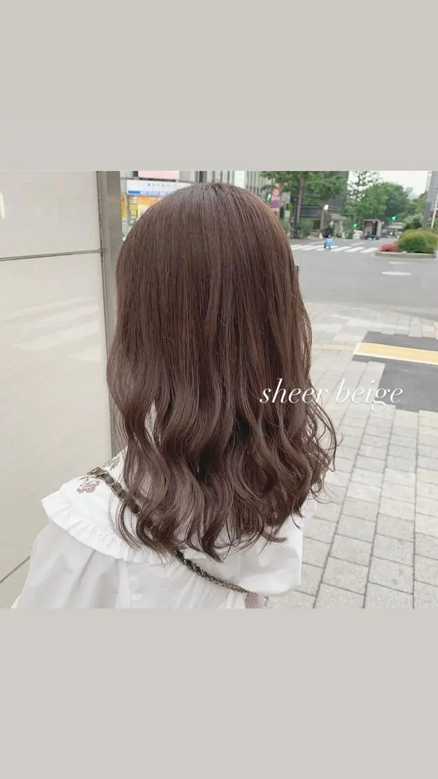ロング カラー ヘアアレンジ 代表🎀 ふわモテ愛 され髪🩷yumiのヘアスタイル