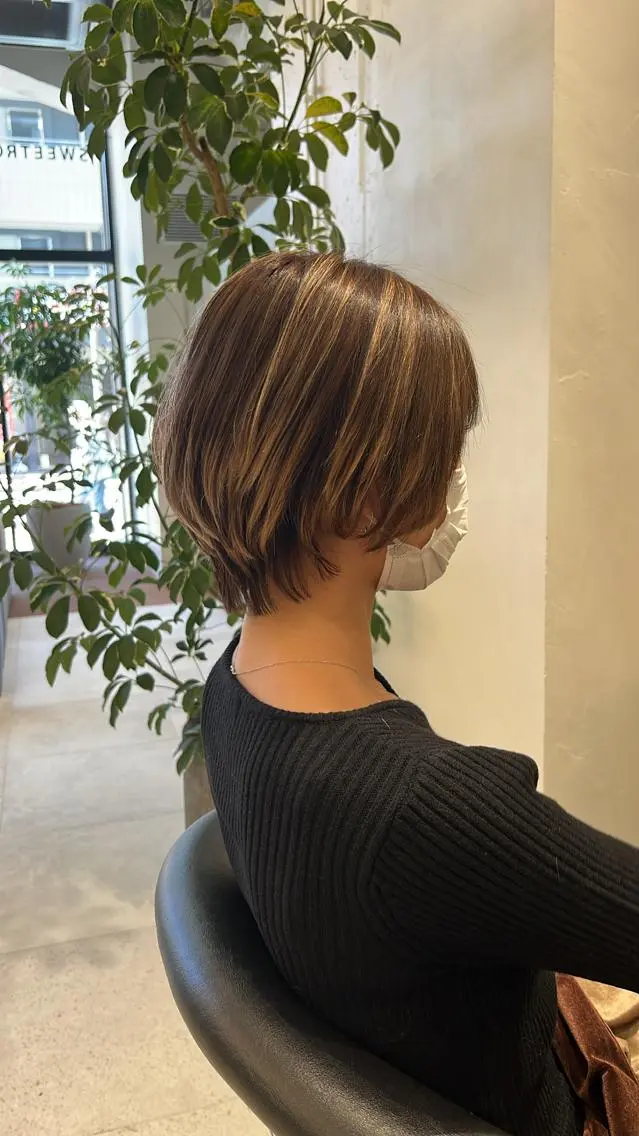 ショート カラー ショートヘア カット ヘアカラー トリートメント 清田 健太朗のヘアスタイル