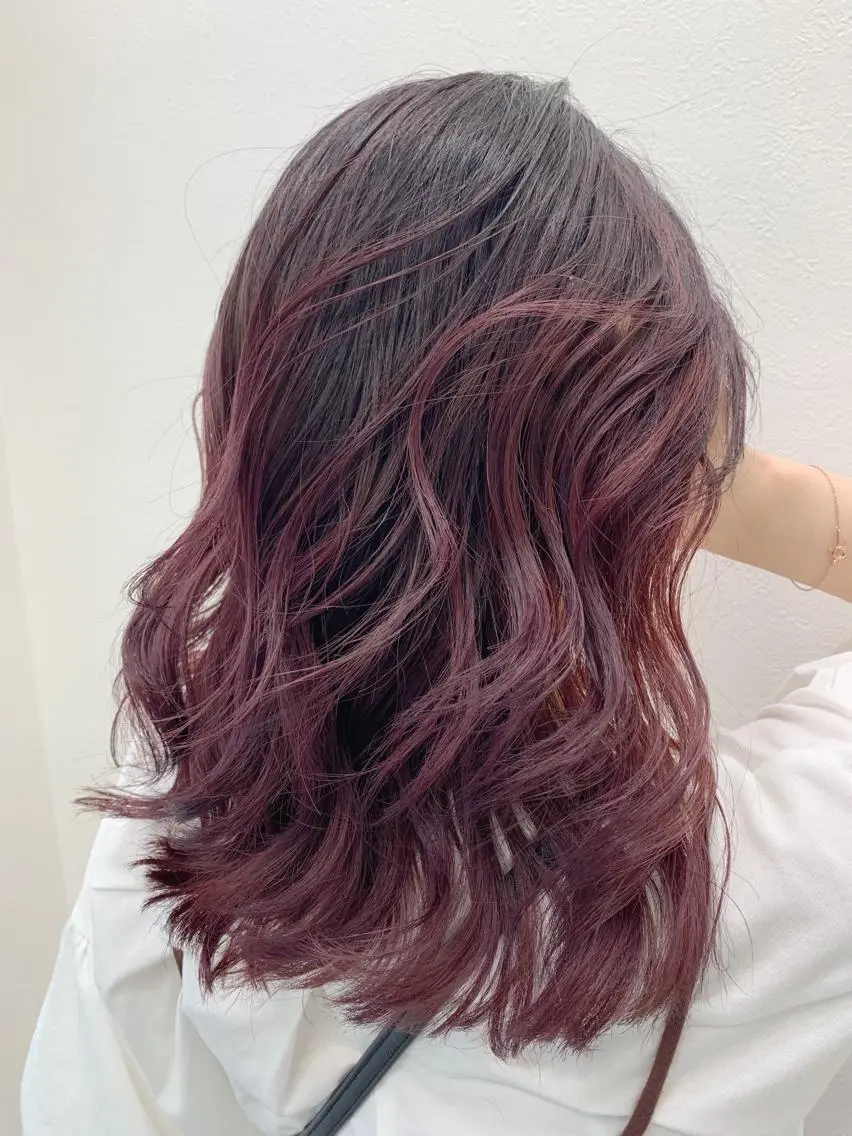 カラー ヘアカラー トリートメント 酸性ストレート/ブリ ーチなし/中村 匠のヘアスタイル
