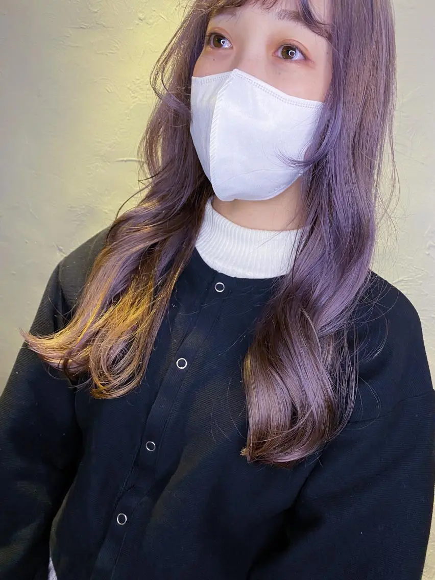 ロング カラー 上品韓国ヘア レイヤー/ayaのヘアスタイル