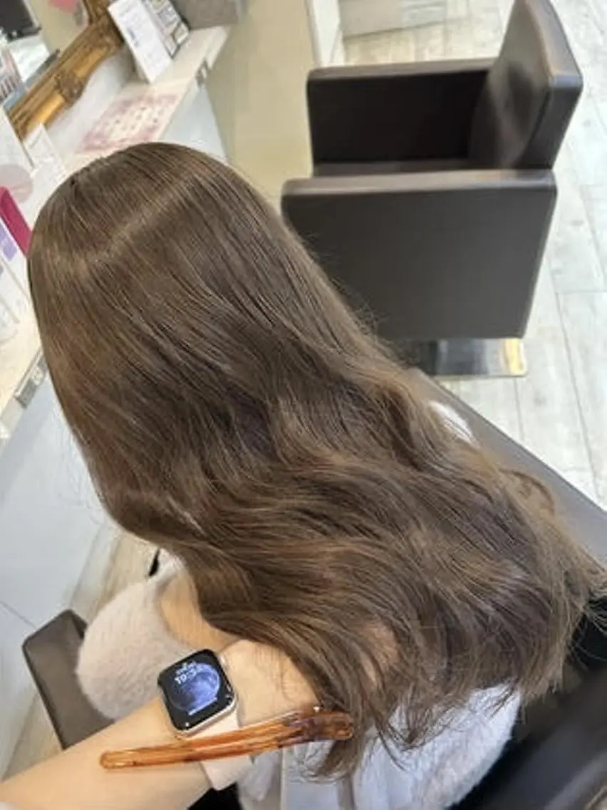 ロング カラー 🦄🫧透明感 絹髪特化🫧🍓のヘアスタイル