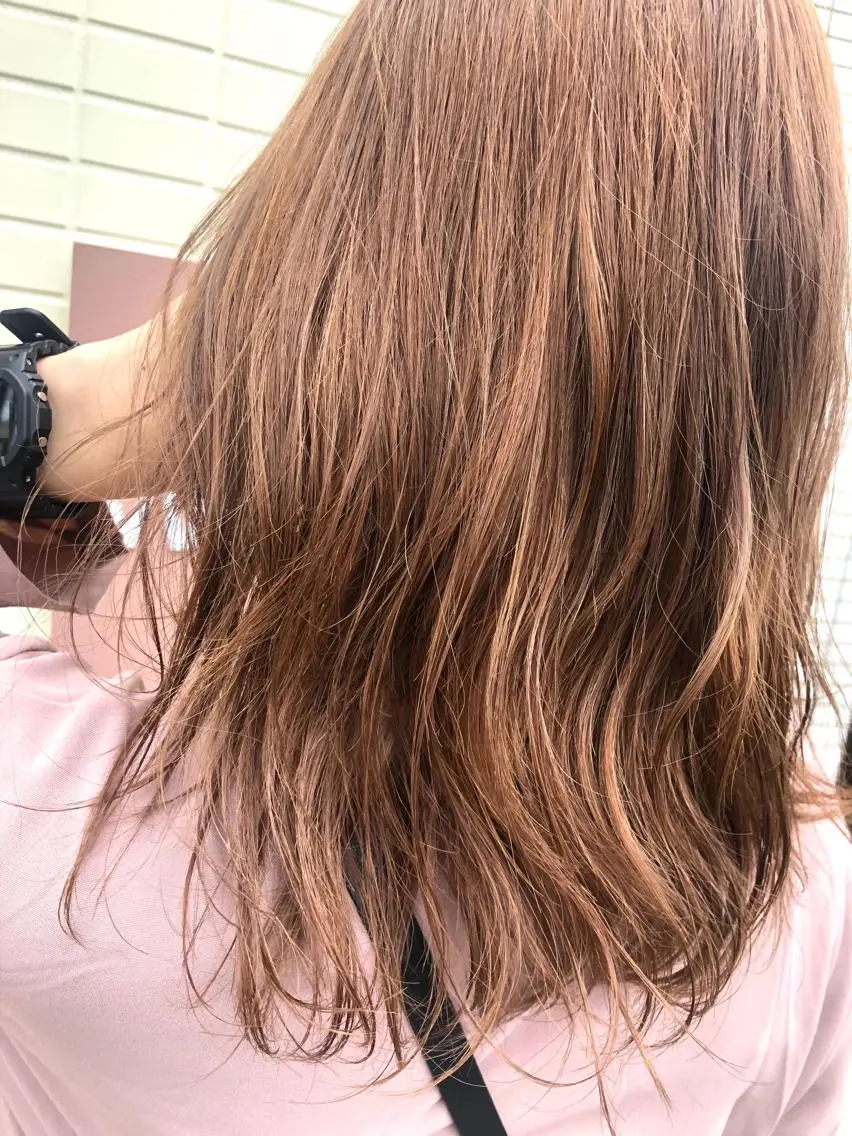 セミロング Kaede .のヘアスタイル