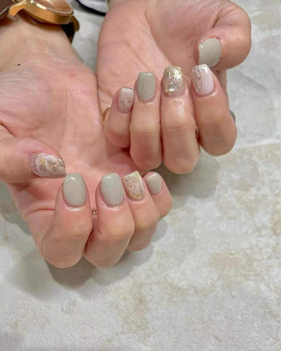 ネイル ハンドネイル Radia bykaonailsのネイルデザイン