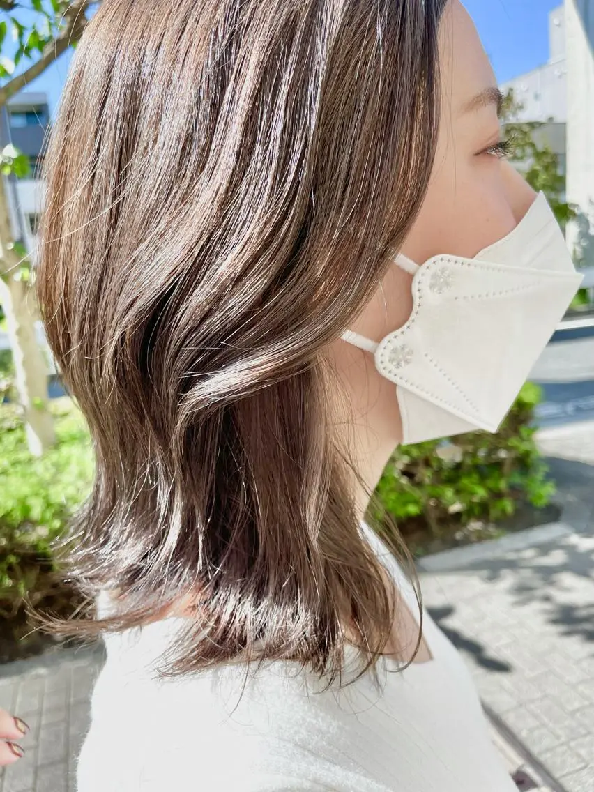ミディアム 🦋NAKAMURA 🦋のヘアスタイル