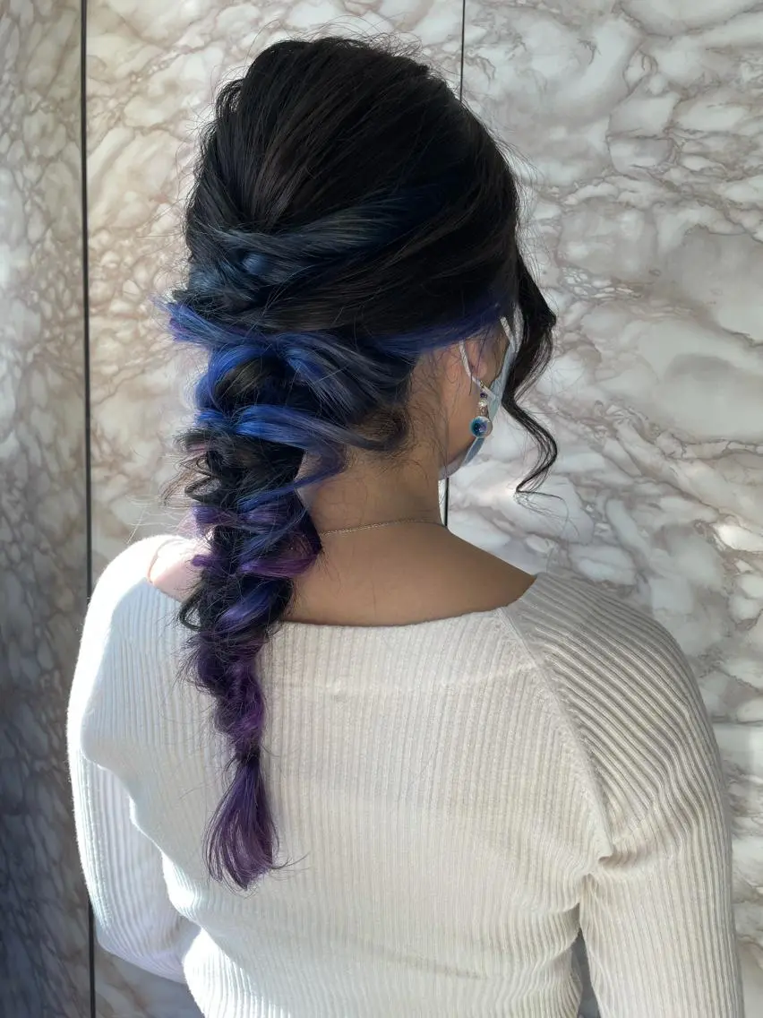 ヘアアレンジ 極上の艶髪 RINAのヘアスタイル