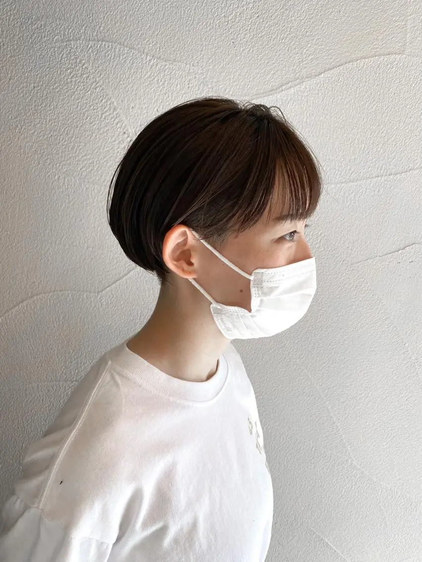 ショート ハイトーン×似合わせ 🌱中川慎之介のヘアスタイル