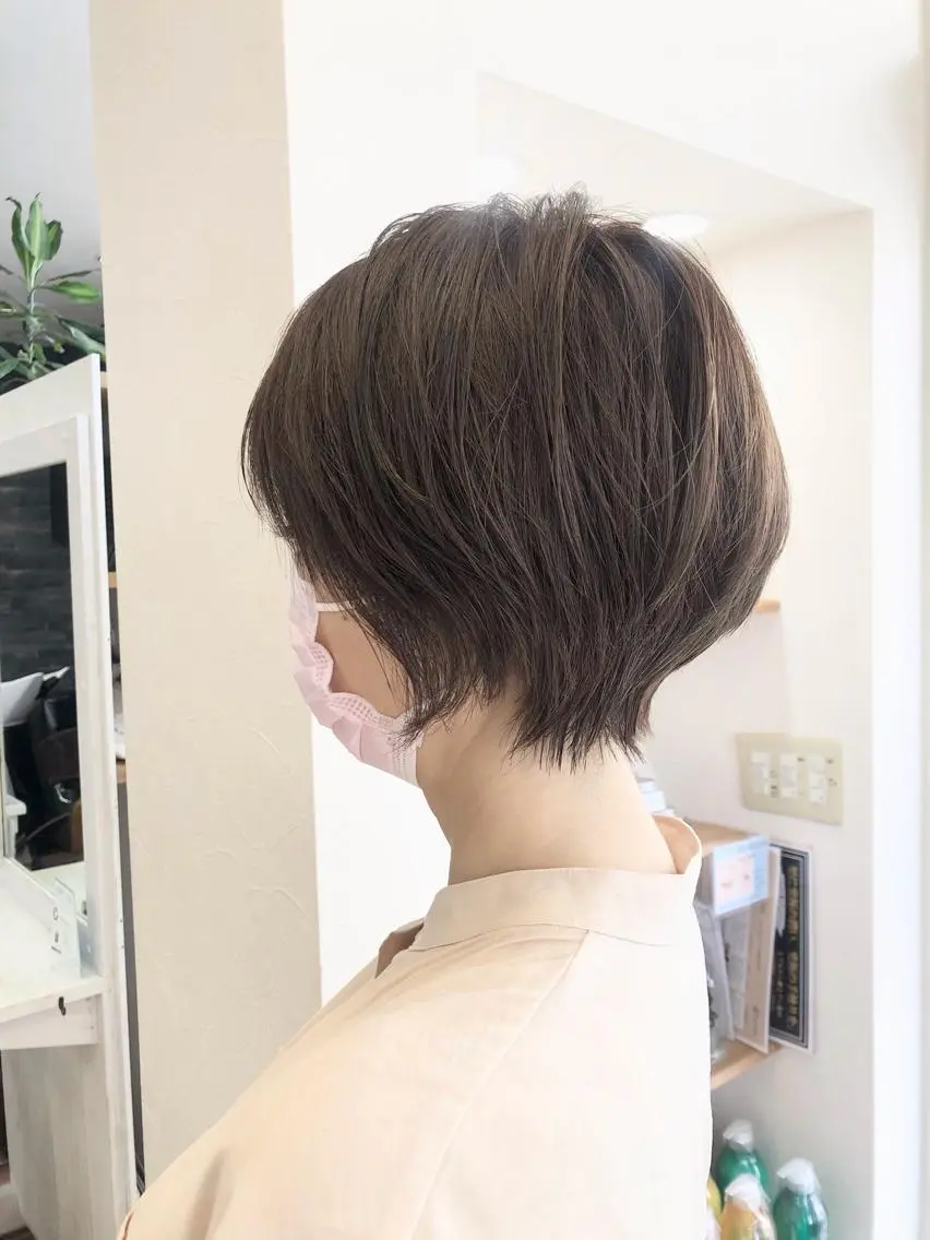ショート 大澤 唯のヘアスタイル