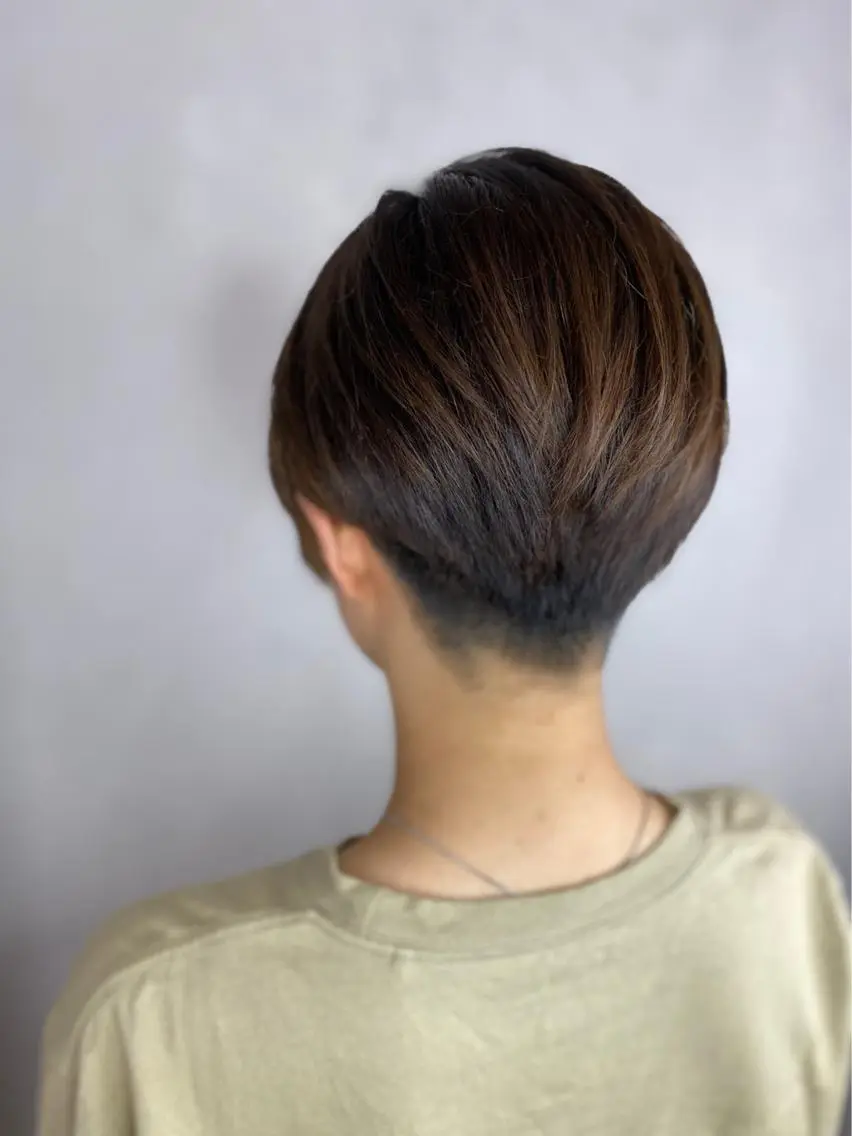 ショート メンズ BROCANTE立川 karasawa.nのヘアスタイル