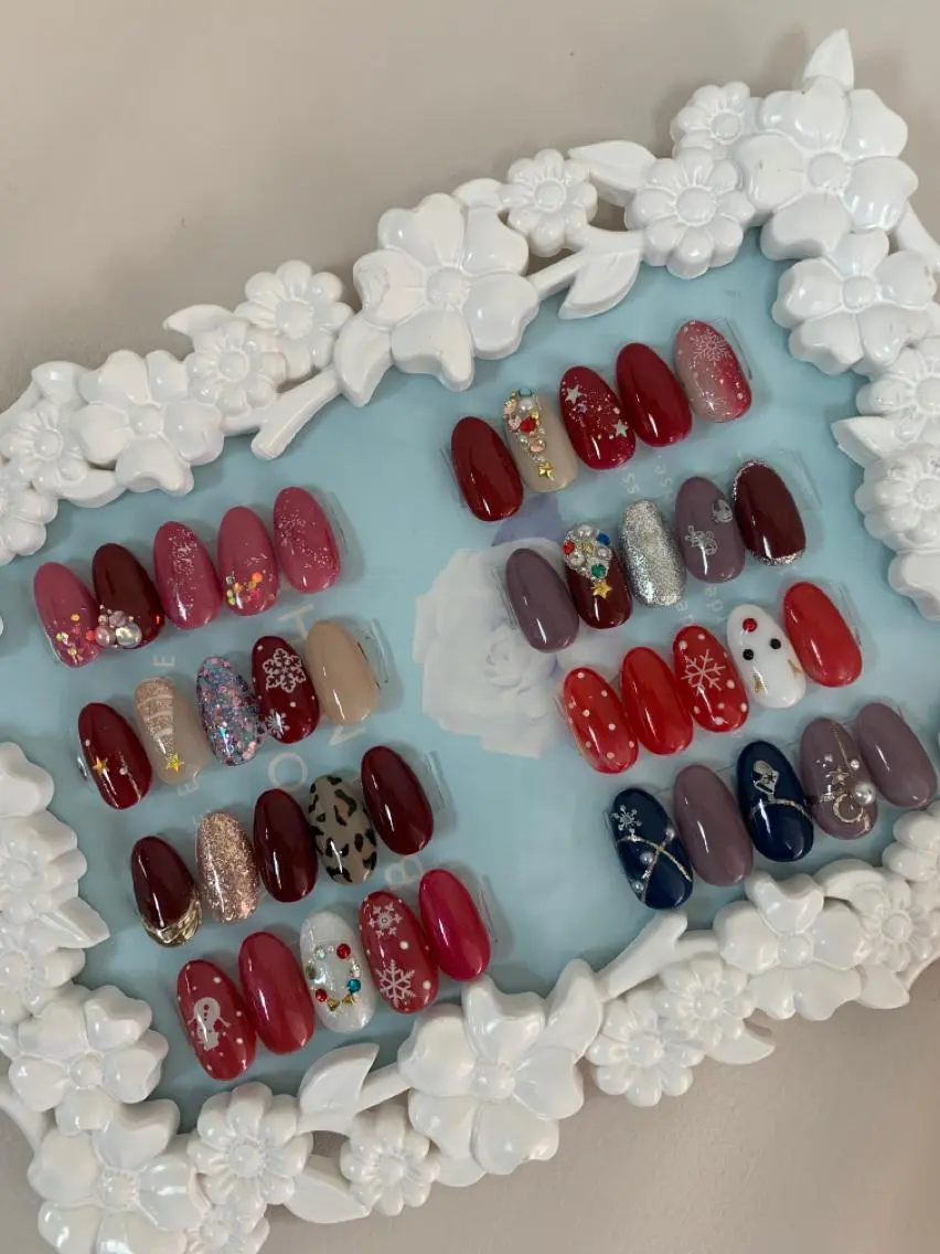 ネイル 冬ネイル クリスマス UU Beauty &Nailのネイルデザイン