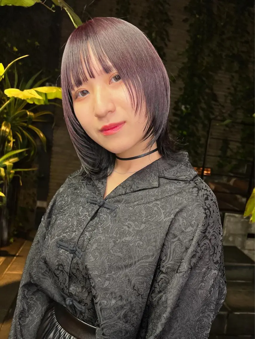 ミディアム 【ロングウルフカット 姫カット】伊藤裕哉のヘアスタイル