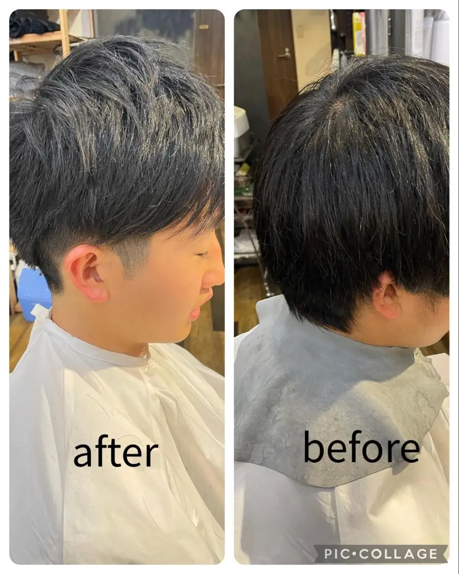 メンズ ひばりヶ丘美容室 カット石井里佳のヘアスタイル