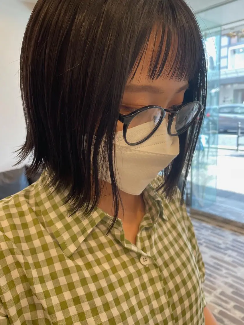 ショート カラー オン眉 カット トリートメント m ā l o.🌷 サカモトマイコのヘアスタイル
