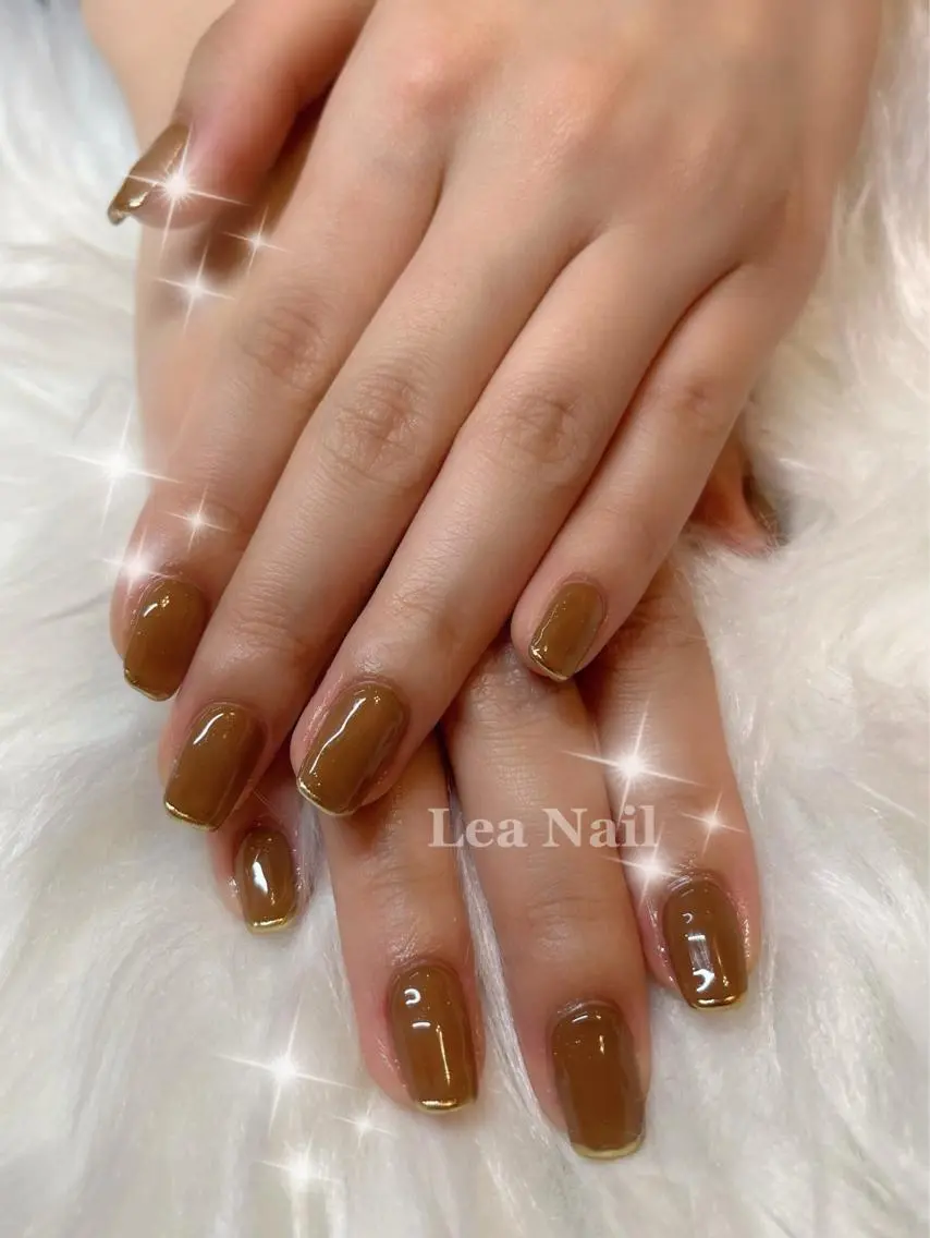 ネイル フレンチネイル Lea Nailのネイルデザイン