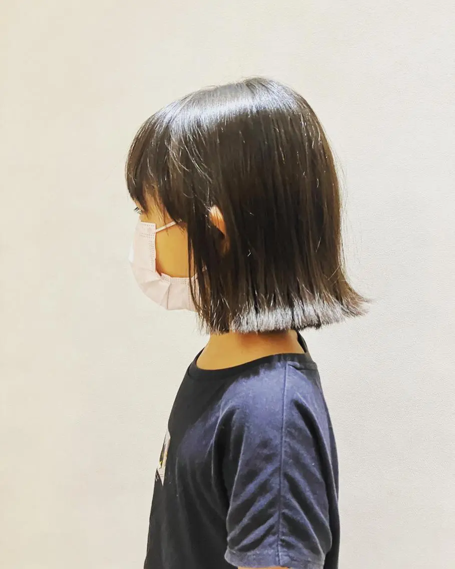 キッズ カット 髪質改善 LIME 長野駅のヘアスタイル