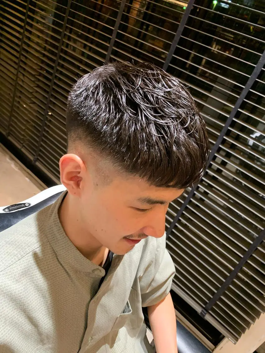 ショート メンズ アルガ ダイキのヘアスタイル