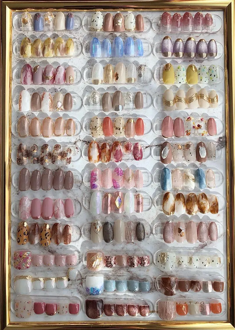 ネイル アートネイル ハンドネイル saki_ nail heronのネイルデザイン