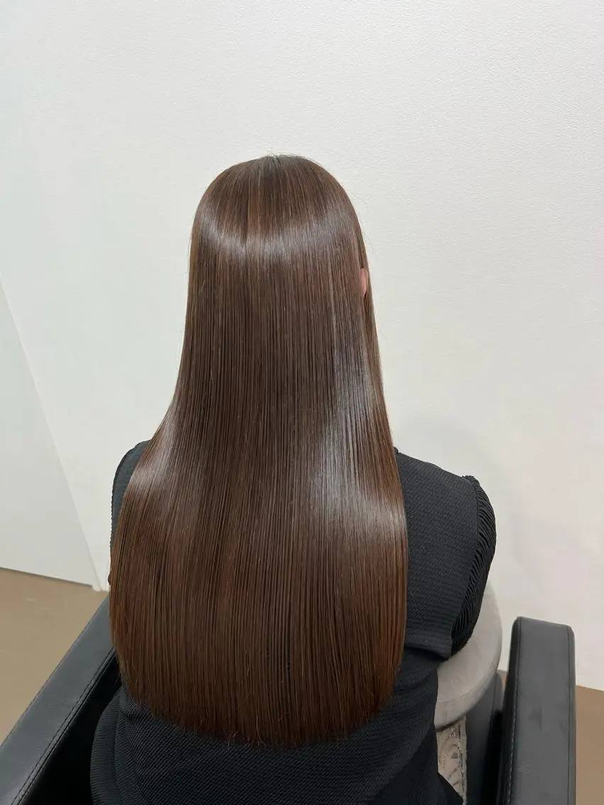 ロング カラー ブリーチ ケアブリーチ ダブルカラー ハイライトカラー イルミナカラー 神戸ボブ✂️ ioe三宮/田 伸佳のヘアスタイル