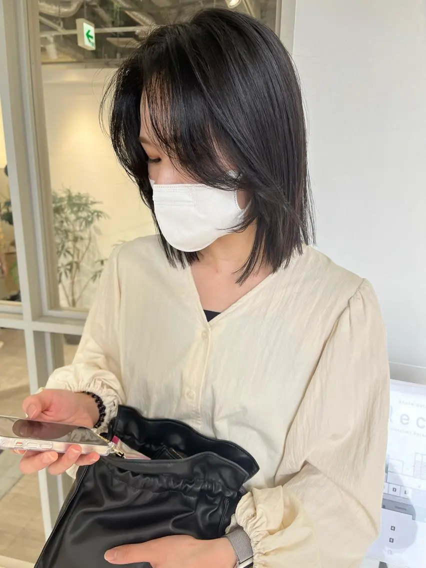 ショート 🫧umu.🫧韓国 /レイヤーカットのヘアスタイル