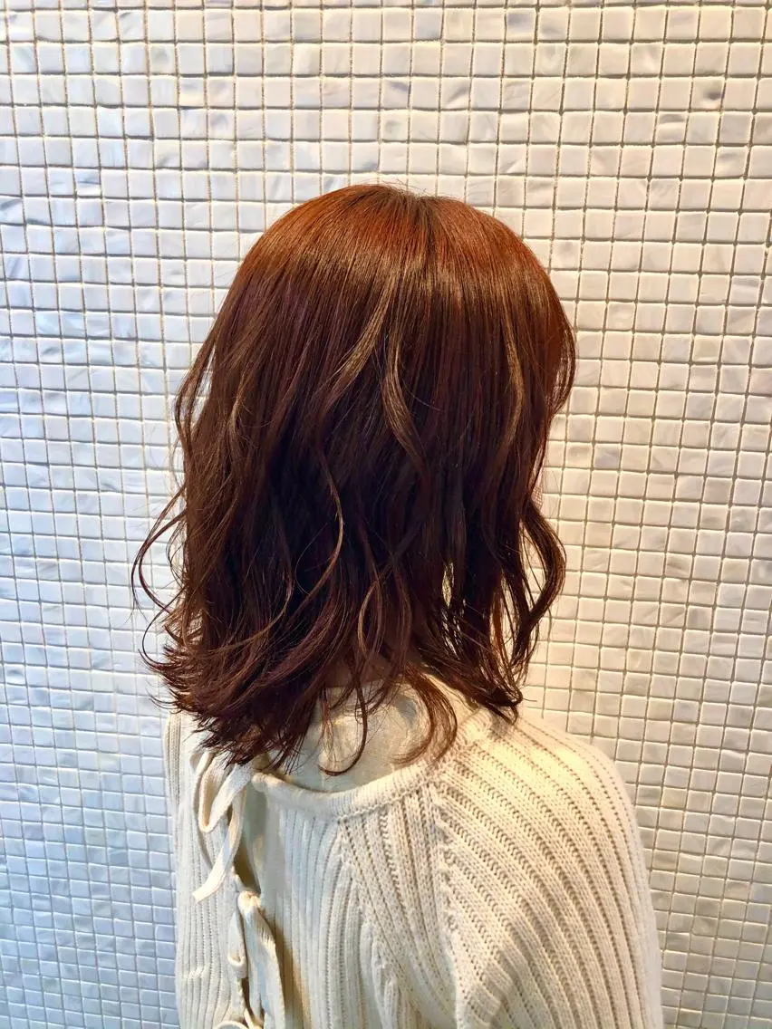 カラー カット ヘアカラー 村上 遼華のヘアスタイル