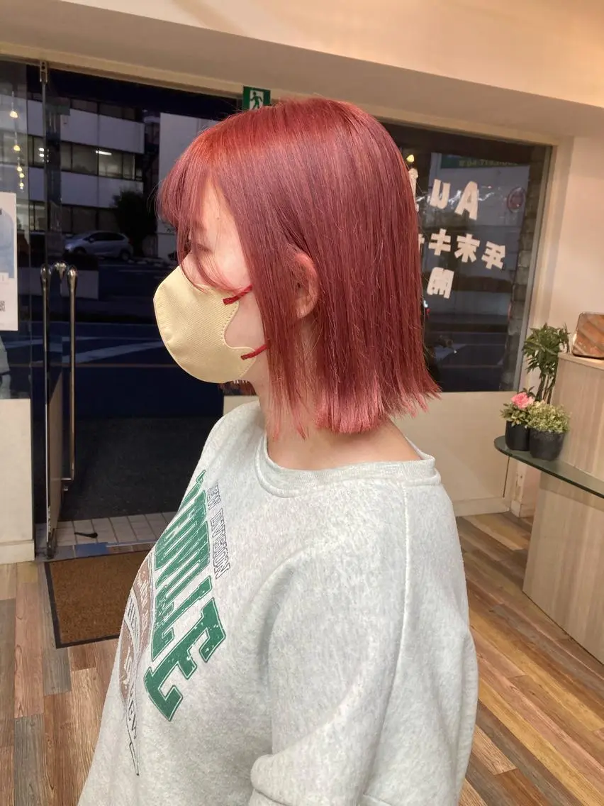 ミディアム カラー カット ヘアカラー トリートメント ヘアセット ✂️似合わせの魔術師 石田一樹✂️のヘアスタイル