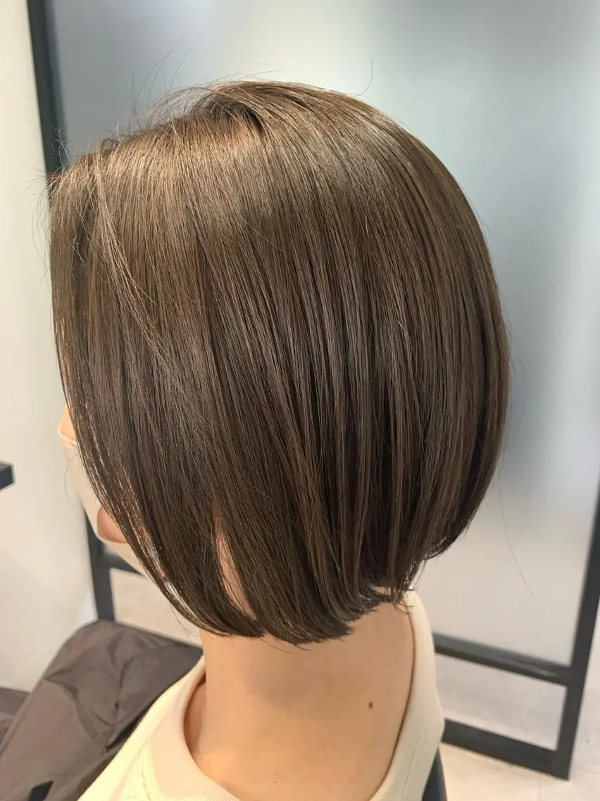 ショート ✨透明感カラー✨髪質 改善✨国分魚生のヘアスタイル