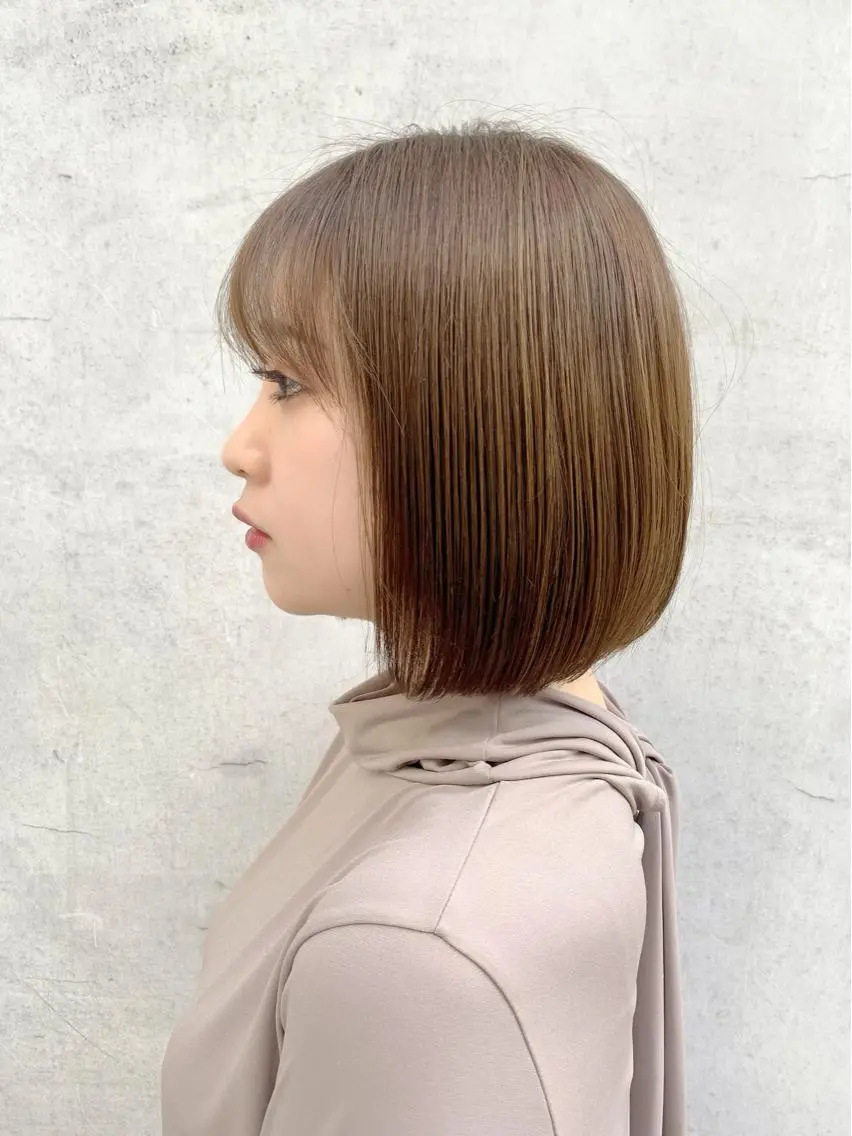 ショート カラー 髪質改善☆ 縮毛矯正miyuのヘアスタイル
