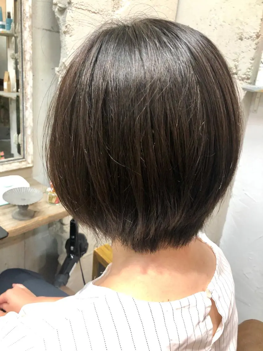 ショート ショートボブ ボブ ショートヘア 桐原 竜也のヘアスタイル