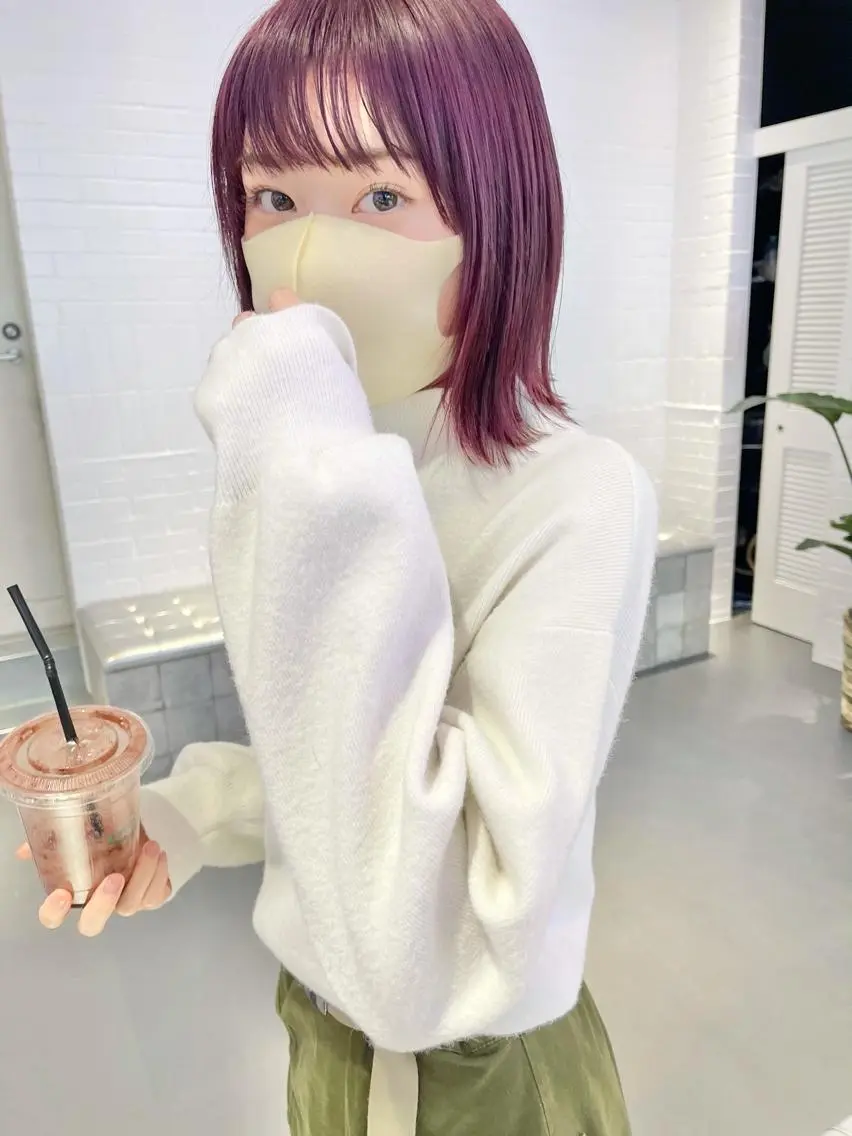 ショート カラー ヘアカラー トリートメント 店長 小池アキトのヘアスタイル