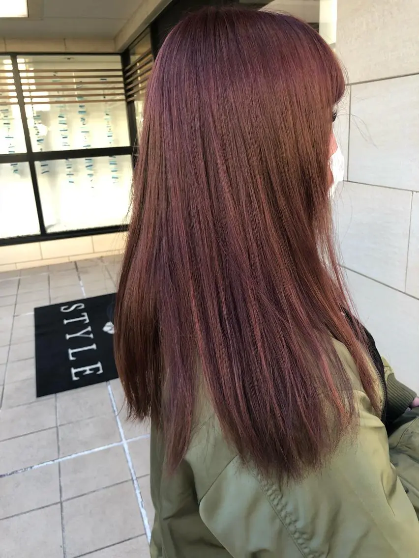 ロング カラー ケアカラー ヘアカラー トリートメント 似合わせ／代表 髪質改善/山田将大のヘアスタイル