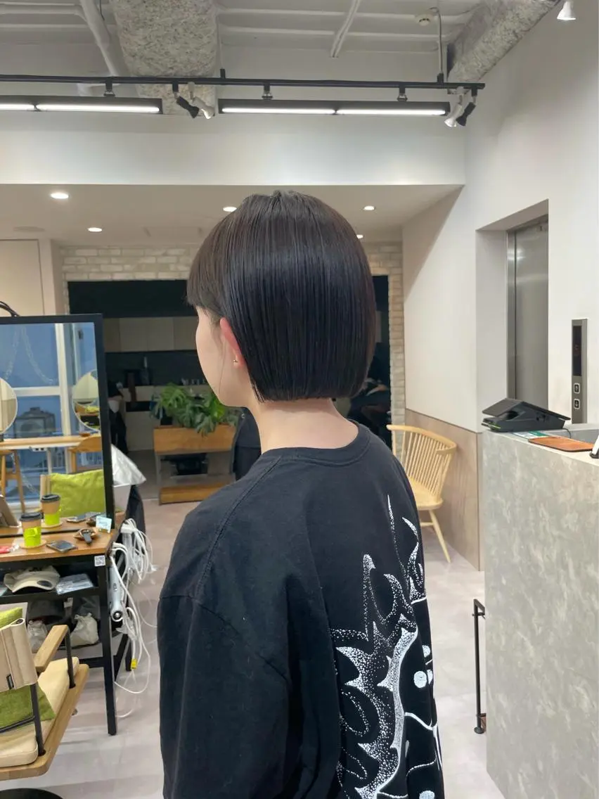 ショート 期間限定 カット　りょうのヘアスタイル