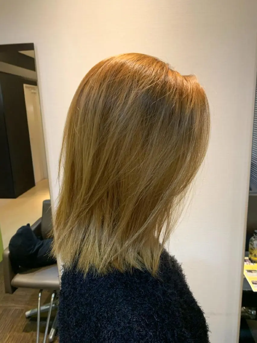 ミディアム カット トリートメント そそ　喜 多のヘアスタイル