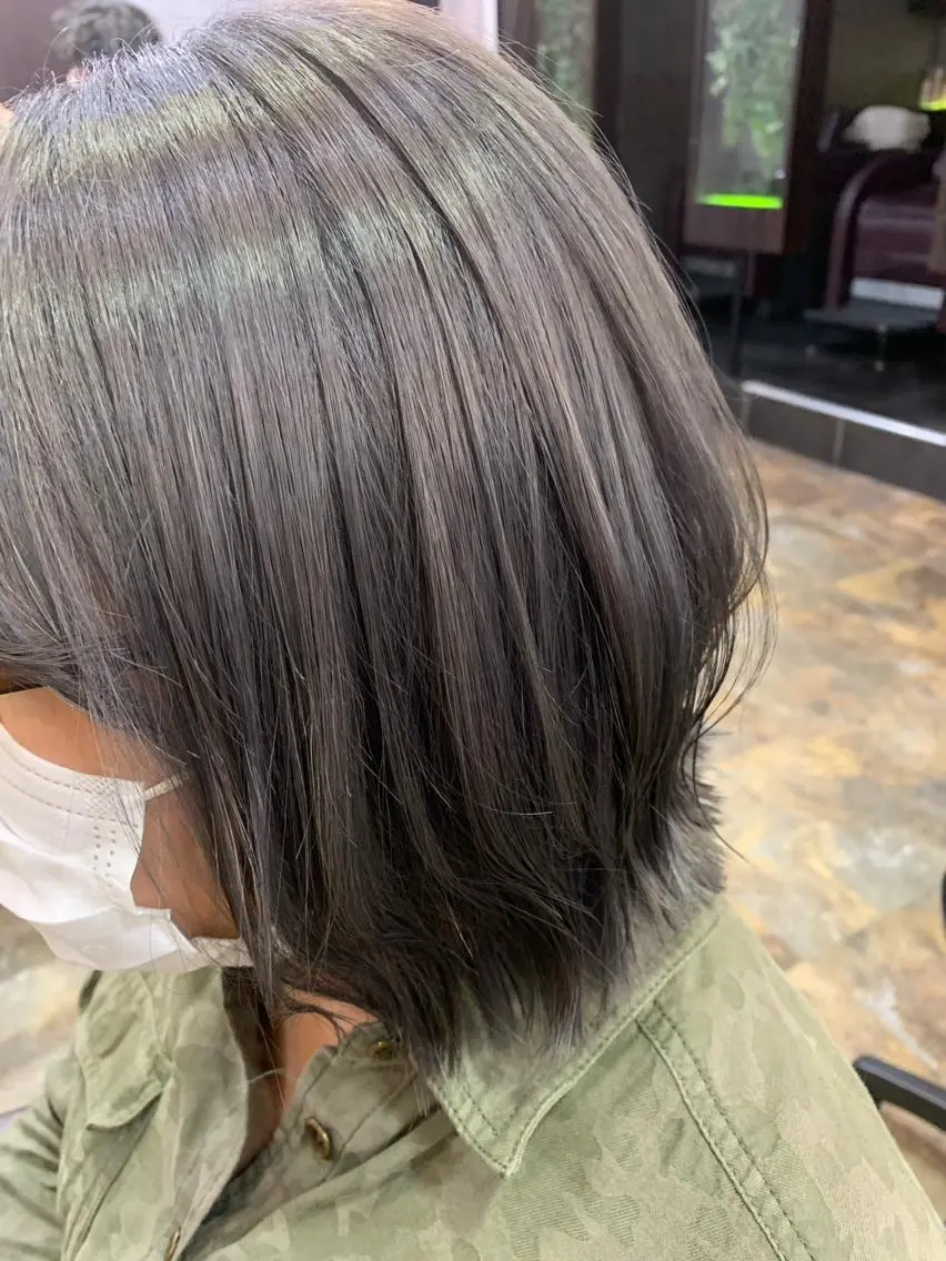 ショート カラー ボブ maimi .のヘアスタイル
