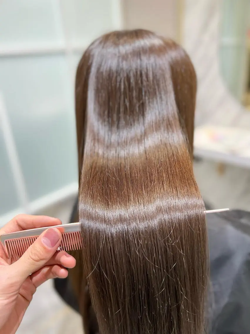 セミロング 💎エクステ専門店 BIZE梅田🇰🇷のヘアスタイル